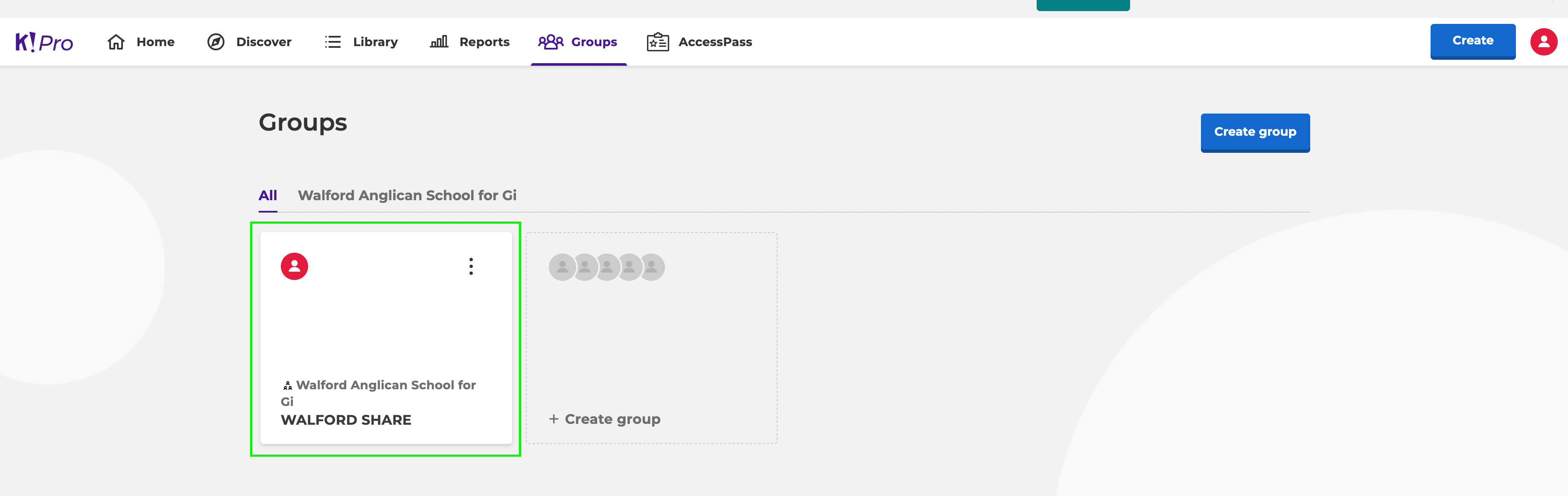 Setting up a Kahoot! for more than 100 people Walford Anglican School